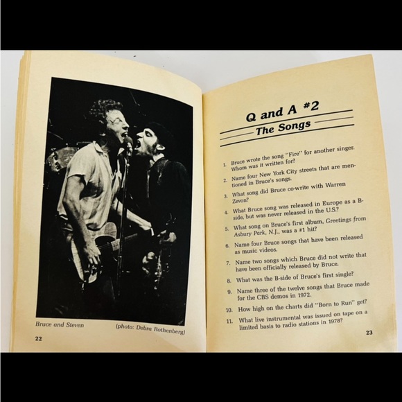 Prove It All Night Bruce Springsteen Trivia Book - Picture 12 of 13